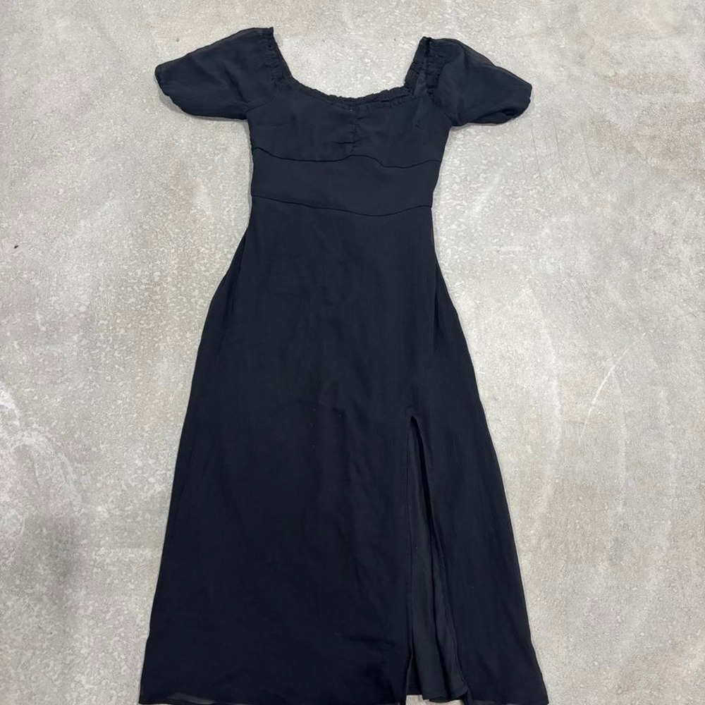 Hollister Co. Black Midi Dress Size XS